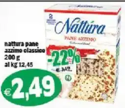 Il Castoro Supermercati Nattura pane azzimo classico offerta