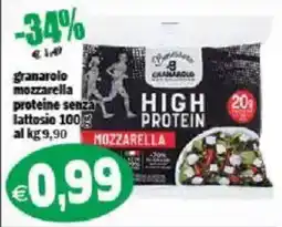Il Castoro Supermercati granarlo mozzarella senza lattosio offerta