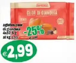 Il Castoro Supermercati Agliuten cuor di gianduia offerta