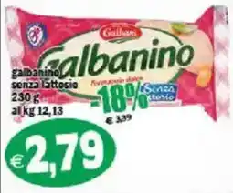 Il Castoro Supermercati Galbanino senza lattosio offerta