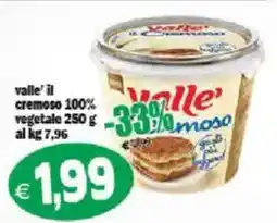 Il Castoro Supermercati Valle' il cremoso offerta