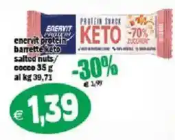 Il Castoro Supermercati Enervit protein barrette keto offerta