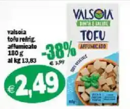 Il Castoro Supermercati Valsòia tofu affumicato offerta