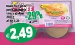 Il Castoro Supermercati Bauli free pane per hamburger senza glutine offerta