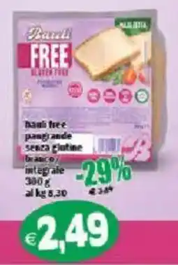 Il Castoro Supermercati Bauli free pangrando senza glutine offerta
