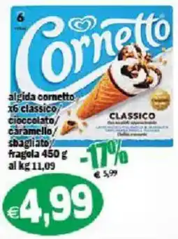 Il Castoro Supermercati Cornetto algida offerta