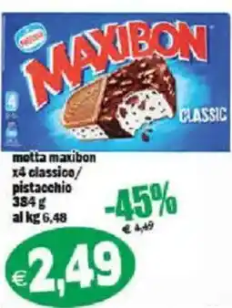 Il Castoro Supermercati Maxibon classic Nestlé offerta