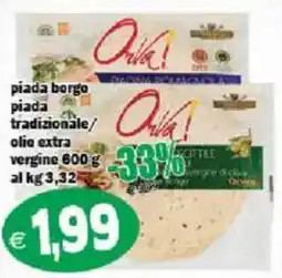 Il Castoro Supermercati piada borgo offerta