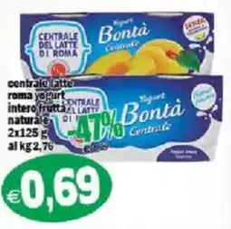 Il Castoro Supermercati Yogurt Bontà Centrale offerta