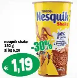 Il Castoro Supermercati Nesquik Shake offerta