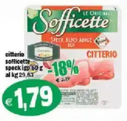 Il Castoro Supermercati Sofficette speck igp offerta