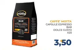 Moderna Caffè Motta Capsule Espresso Bar offerta