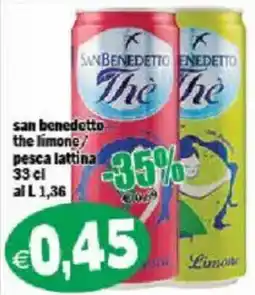 Il Castoro Supermercati San Benedetto The Limone offerta
