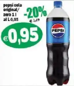 Il Castoro Supermercati Pepsi cola original/zero offerta