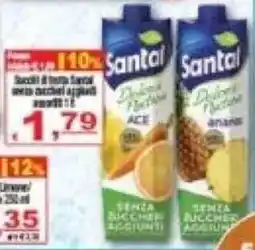 CTS Supermercati Santal succo di frutta offerta