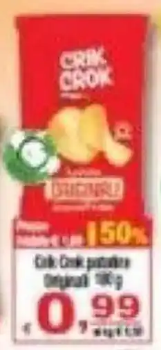 CTS Supermercati Crik Crok patatine Originali offerta