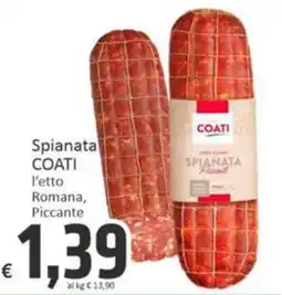 Paghi Poco Spianata Coati offerta