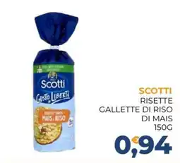 Moderna Scotti risette gallette di riso di mais offerta