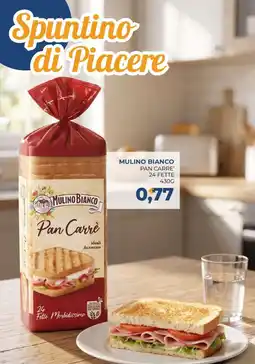 Moderna Mulino Bianco Pan Carre offerta