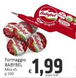 Paghi Poco Formaggio BABYBEL offerta
