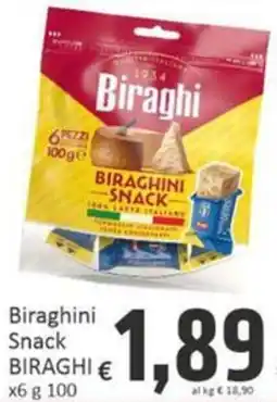 Paghi Poco Biraghini Snack Biraghi offerta
