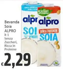Paghi Poco Bevanda Soia ALPRO offerta