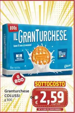 Paghi Poco Granturchese Colussi offerta