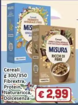 Paghi Poco Cereali Misura offerta
