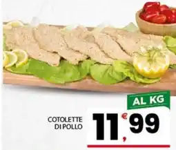 Despar Sicilia Cotolette di pollo offerta