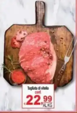 CTS Supermercati Tagliata di vitello offerta