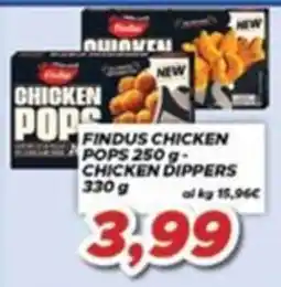 MA Supermercati Findus Chicken Pops offerta
