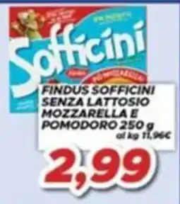 MA Supermercati Findus sofficini senza lattosio mozzarella e pomodoro offerta