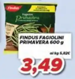 MA Supermercati Findus fagiolini primavera offerta