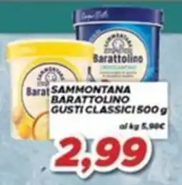 MA Supermercati Sammontana Barattolino gusti classici offerta