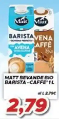 MA Supermercati Matt bevande bio barista - caffè offerta