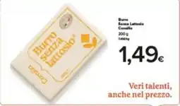 MA Supermercati Burro senza lattosio Consilia offerta
