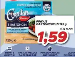 MA Supermercati Findus bastoncini offerta