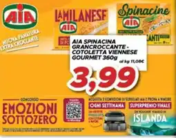 MA Supermercati Aia spinacina gran croccante offerta