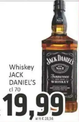 Paghi Poco Whiskey Jack Daniel's offerta