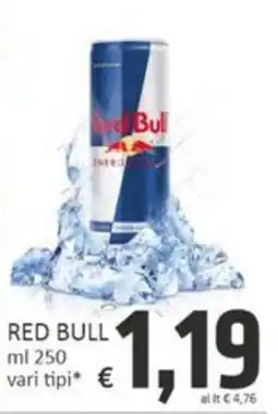 Paghi Poco Red Bull offerta