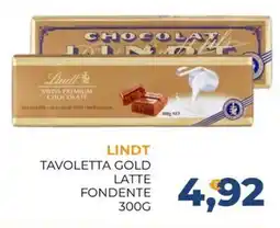 Moderna Lindt Tavoletta Gold Latte Fondente offerta