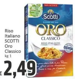 Paghi Poco Riso Italiano Scotti Oro Classico offerta