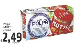 Paghi Poco Polpa Mutti offerta