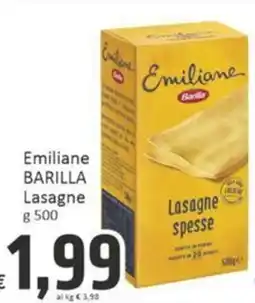 Paghi Poco Emiliane BARILLA Lasagne offerta