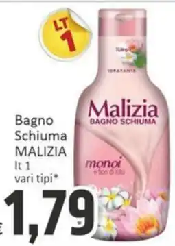 Paghi Poco Bagno Schiuma Malizia offerta