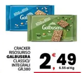 Cracker riso suriso galbusera classici