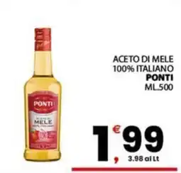 Despar Sicilia Aceto di mele Ponti offerta