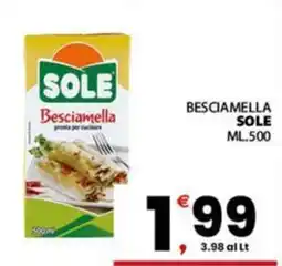 Despar Sicilia Besciamella Sole offerta