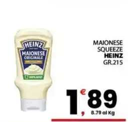 Despar Sicilia Maionese origine Heinz offerta