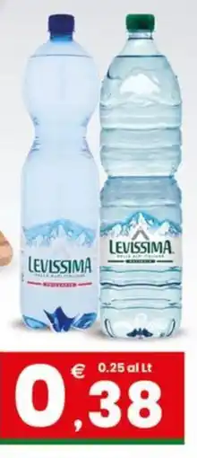 Despar Sicilia Levissima offerta